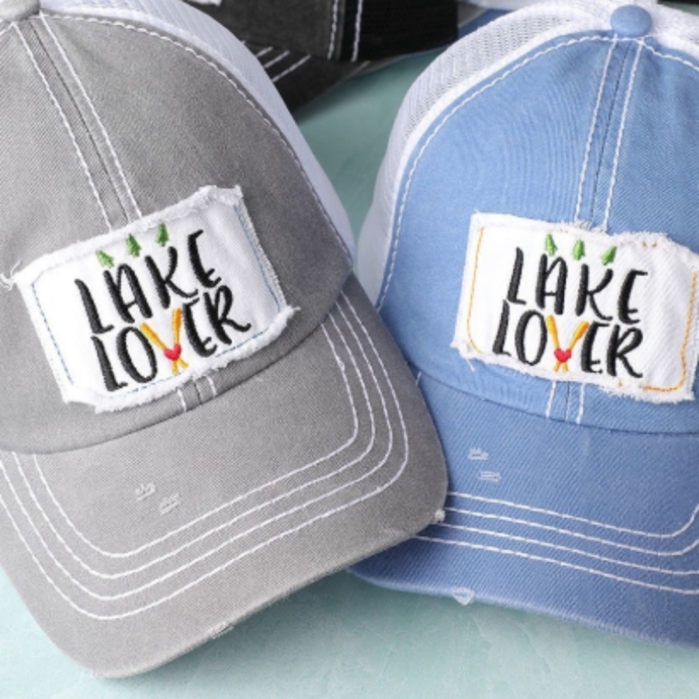GRAY Lake Lover Baseball Cap